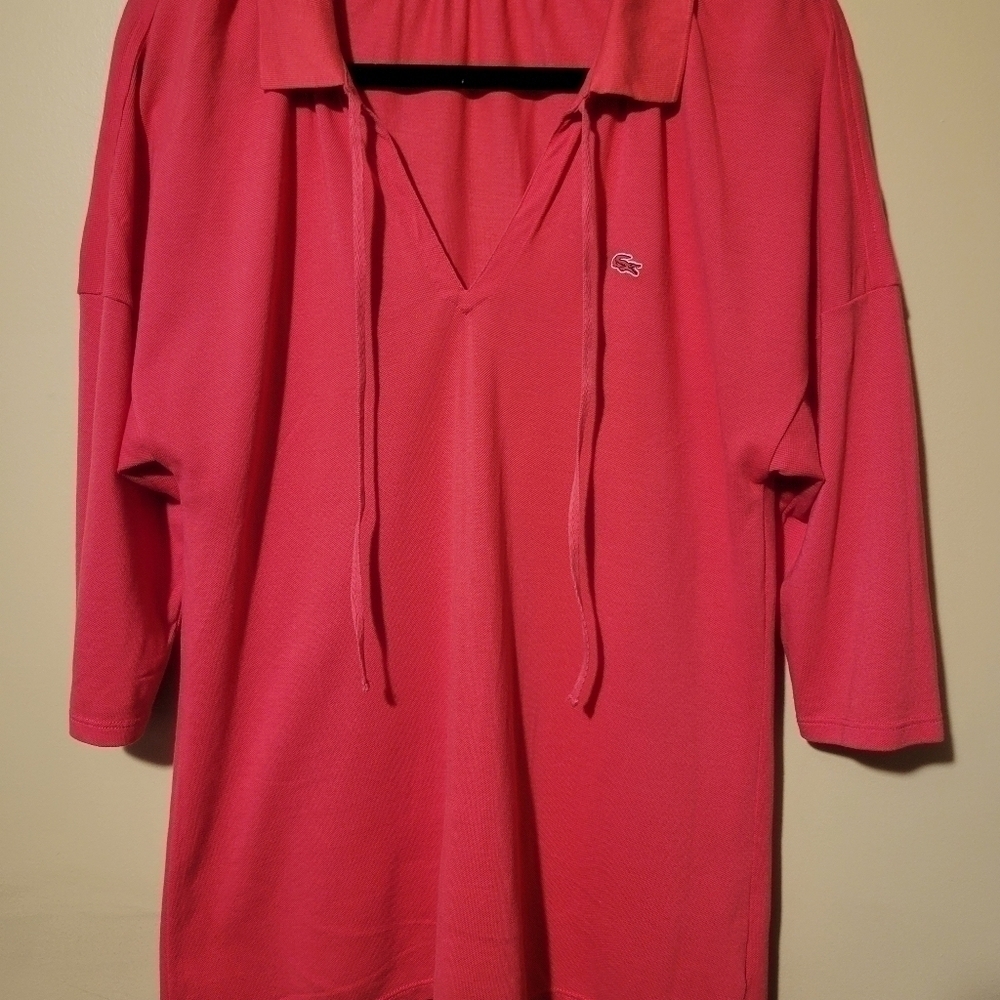 Lacoste shirt /top size 40 pre-owned